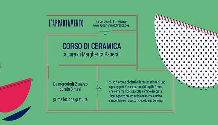 Evento Nuovo corso di ceramica L'appartamento