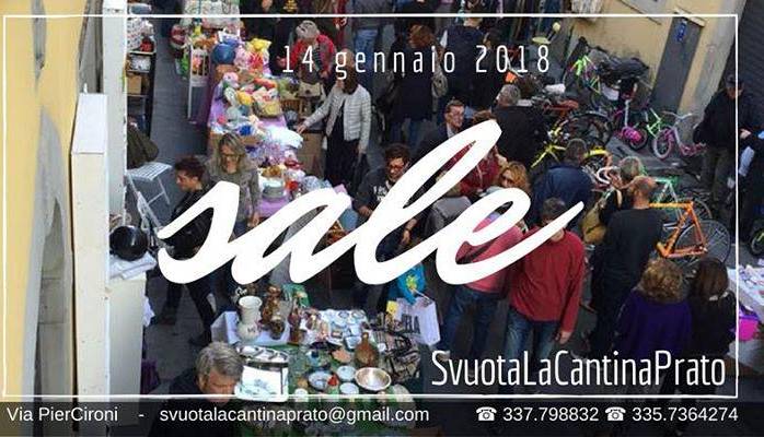 Evento Svuota La Cantina Prato - Sale edition - Vol. 19 Via Pier Cironi