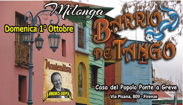 Evento Milonga Barrio de Tango Casa Del Popolo di Ponte a Greve