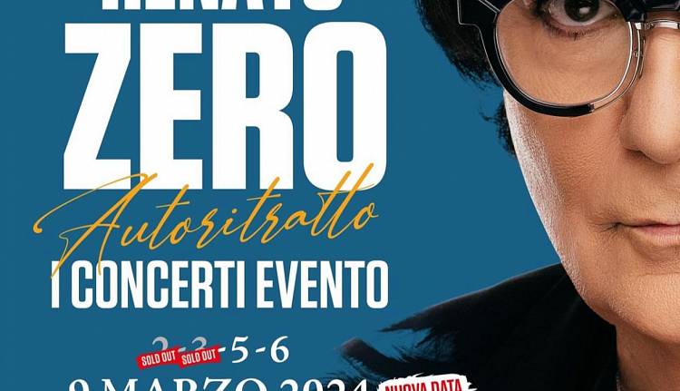 Evento Renato Zero Live Nelson Mandela Forum