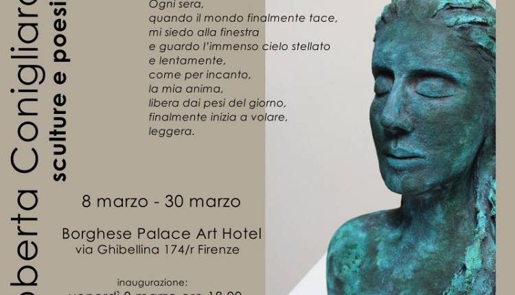 Evento Roberta Conigliaro: Sculture e Poesia Borghese Palace Art Hotel