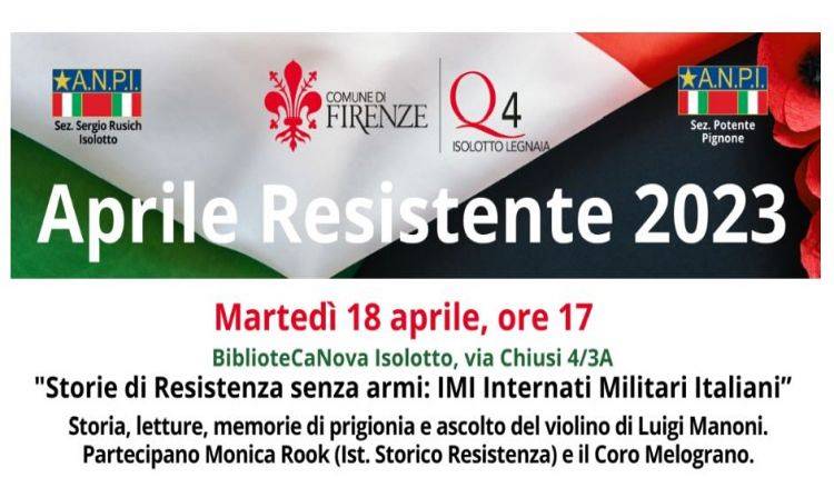Evento Aprile Resistente 2023 Firenze città