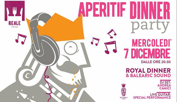 Evento One night party - Aperitif Dinner Palazzina Reale