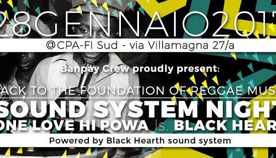 Evento Sound System Night at Cpa Cpa Firenze sud 