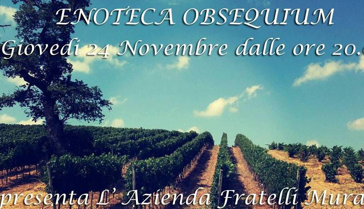 Evento Serata Azienda Muratori Enoteca Obsequium