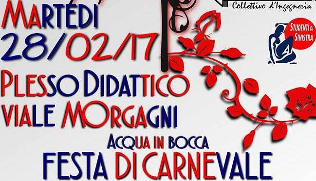 Evento Carnival Party - Studenti di Sinistra Centro Didattico Morgagni