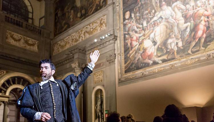 Evento Giorgio Vasari racconta: il salone dei Cinquecento sotto una nuova luce Palazzo Vecchio