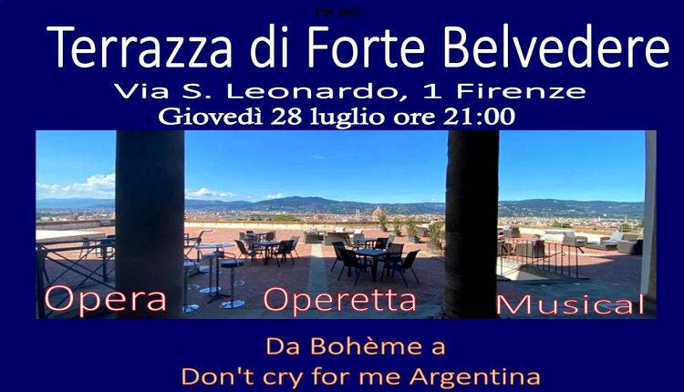 Evento Opera, Operetta, Musical Forte Belvedere