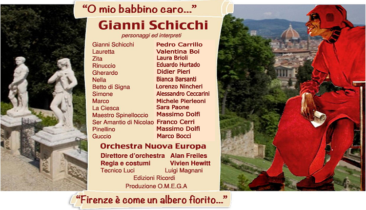 Evento Gianni Schicchi di G. Puccini Villa Bardini