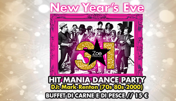 Evento Hit Mania Dance Party - Capodanno 2016 Zoe Zoe