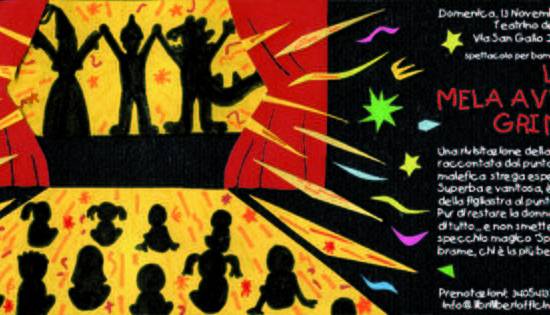 Evento La mela avvelenata, Grimilde Teatrino del Gallo (Libreria Libri Liberi)