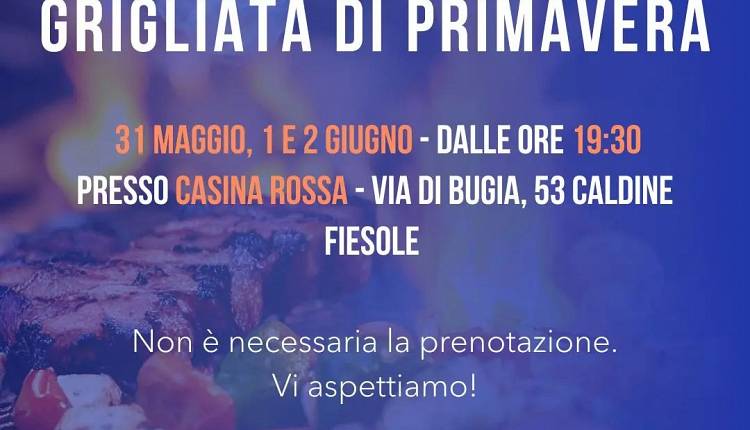 Evento Grigliata di primavera Dintorni di Firenze