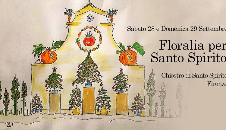 Evento Floralia per Santo Spirito Chiostro di Santo Spirito