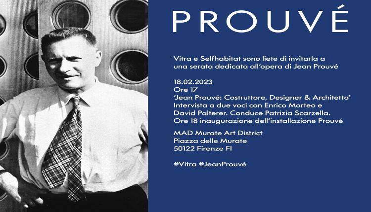 Evento Lezioni di Design: installazione per Jean Prouvé MAD, Murate Art District