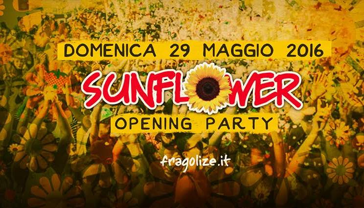 Evento  Sunflower Opening Party Manduca