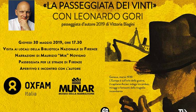 Evento Passeggiata d'Autore con Leonardo Gori Firenze