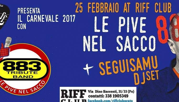 Evento Serata 883 Riff Club