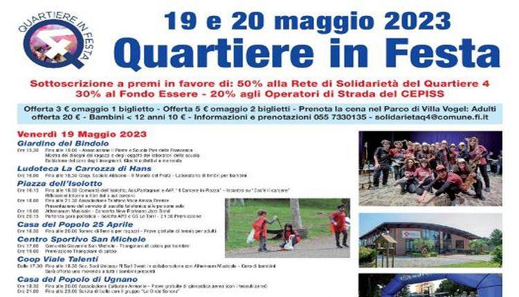 Evento Quartiere 4 in Festa Firenze città
