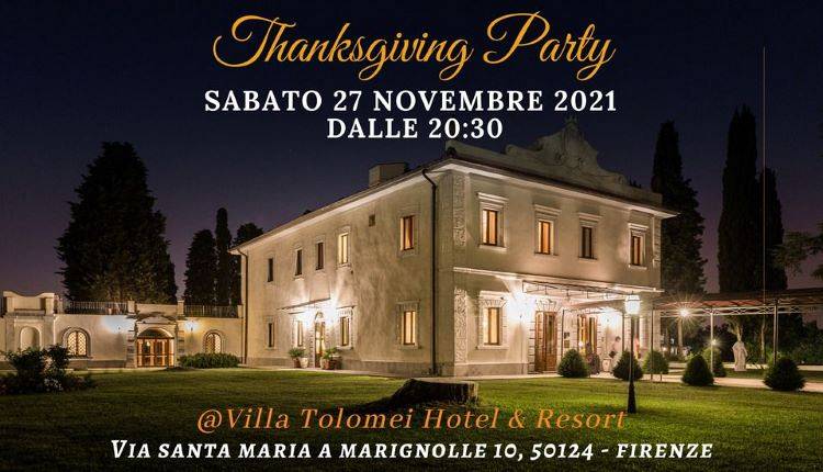 Evento Thanksgiving Party a Villa Tolomei  Villa Tolomei Hotel & Resort