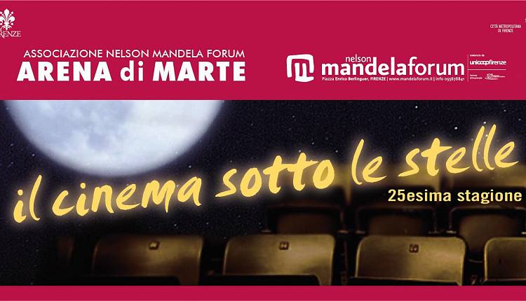 Evento Cinema sotto le stelle al Mandela Forum Arena di Marte 