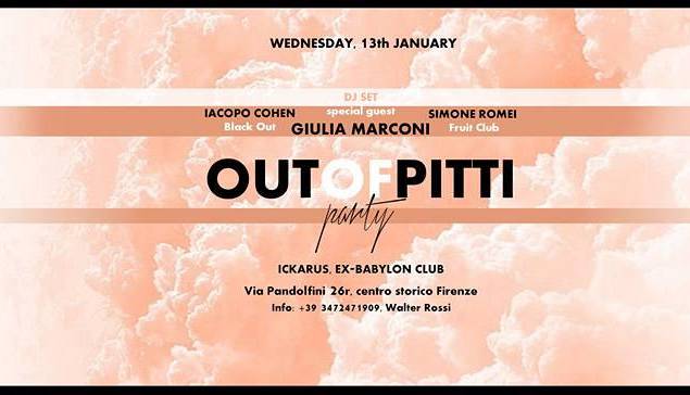 Evento Out of Pitty Party Babylon