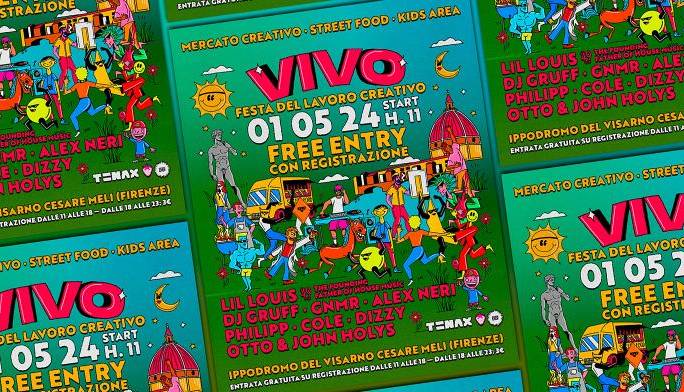 Evento VIVO: Festa del lavoro creativo Ippodromo del Visarno
