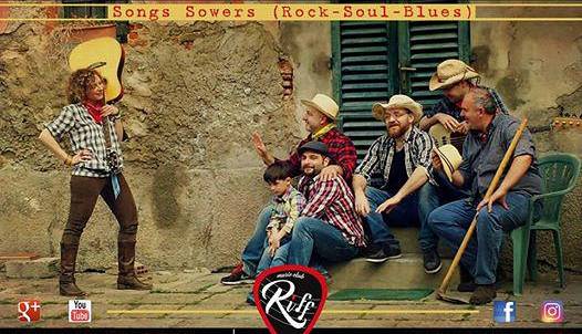 Evento Rock Blues Night - Song Sowers Live Riff Club
