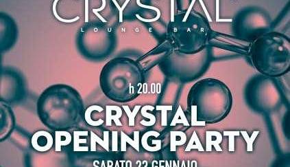 Evento Crystal Opening Party Crystal lounge bar