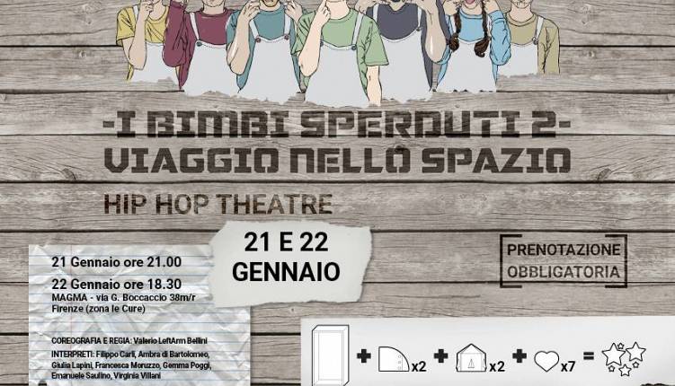 Evento I bimbi sperduti - viaggio nello spazio - Magma Magnoprog MAGMA magnoprog music and arts