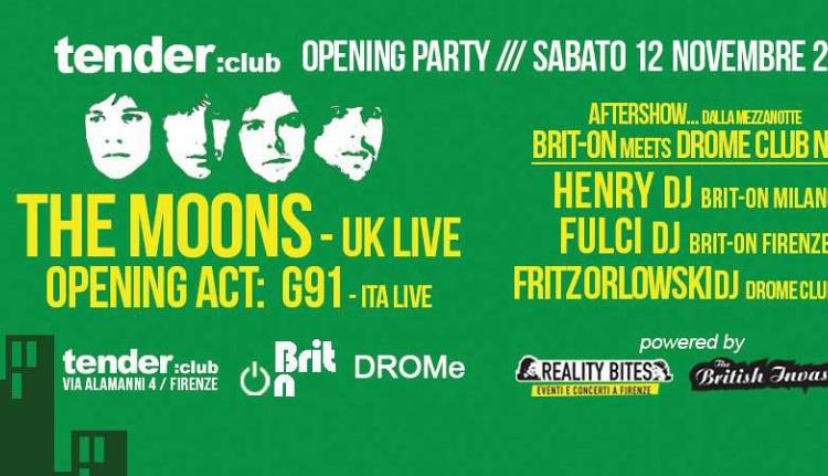 Evento Tender Club - Opening Party Tender Club