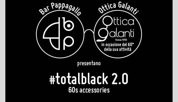 Evento Total Black 2.0 in Limonaia Giardino Corsini