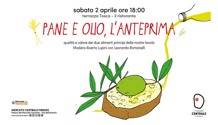 Evento Pane e olio, l'anteprima Mercato Centrale 