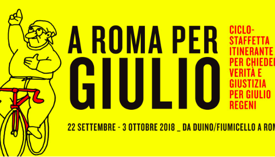 Evento A Roma per Giulio, la ciclostaffetta fa tappa a Vernio  Vernio