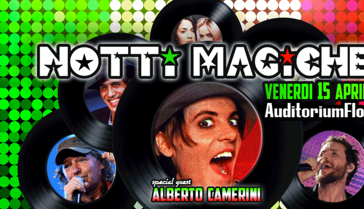 Evento Notti magiche- Special guest Alberto Camerini  Auditorium FLOG