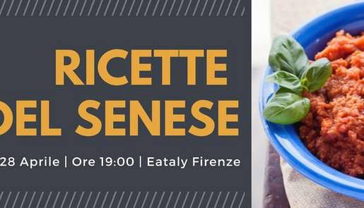 Evento Ricette del senese- Corso di cucina Eataly Firenze