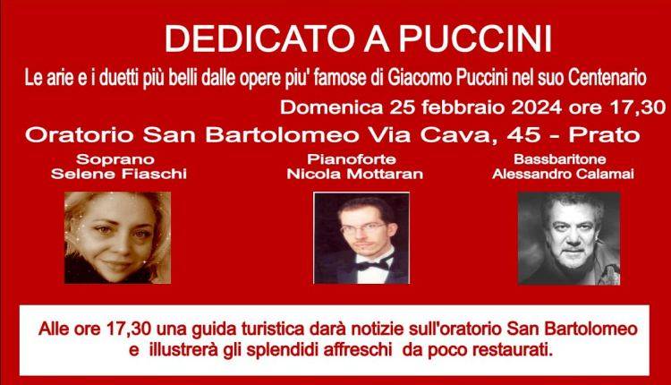 Evento Concerto dedicato a Puccini nel suo centenario Oratorio di San Bartolomeo 