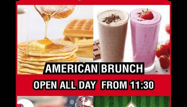 Evento American Brunch Red Garter