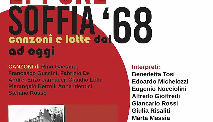 Evento Eppure soffia, canzoni e lotte dal ’68 ad oggi Teatro Capannone