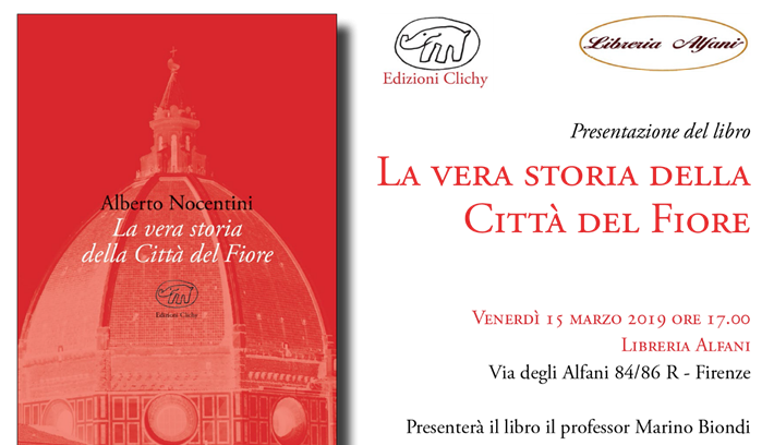 Evento La vera storia della Città del Fiore Libreria Alfani