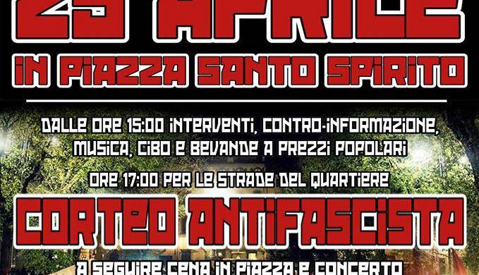 Evento Corteo e concerto con Malasuerte Fi Sud + Lou Tapage Piazza Santo Spirito