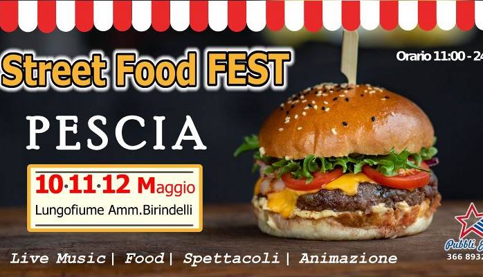 Evento Pescia Street Food Fest Pescia