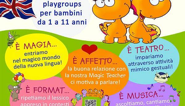Evento Presentazione corso di inglese per bambini Hocus & Lotus Cafè Andersen
